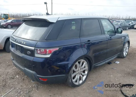 2016 Land Rover Range Rover Sport 3.0L V6 Supercharged Hse из США, поврежденный, VIN SALWR2VF9GA568916